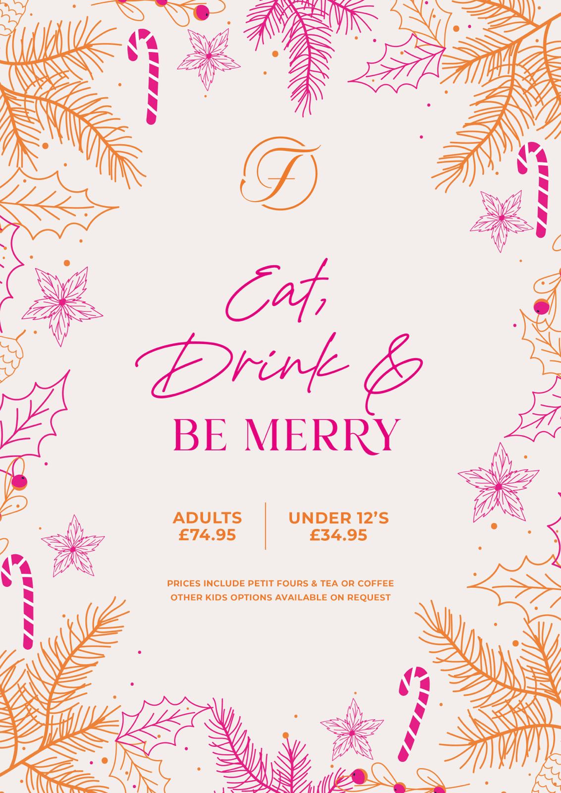 Christmas Takeaway Menu